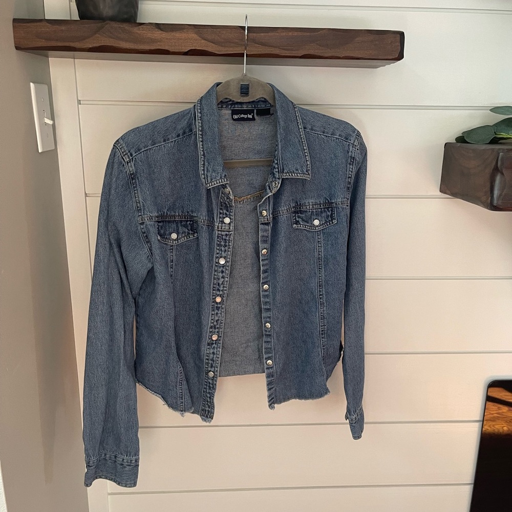 Vintage Old College Inn Jean Jacket